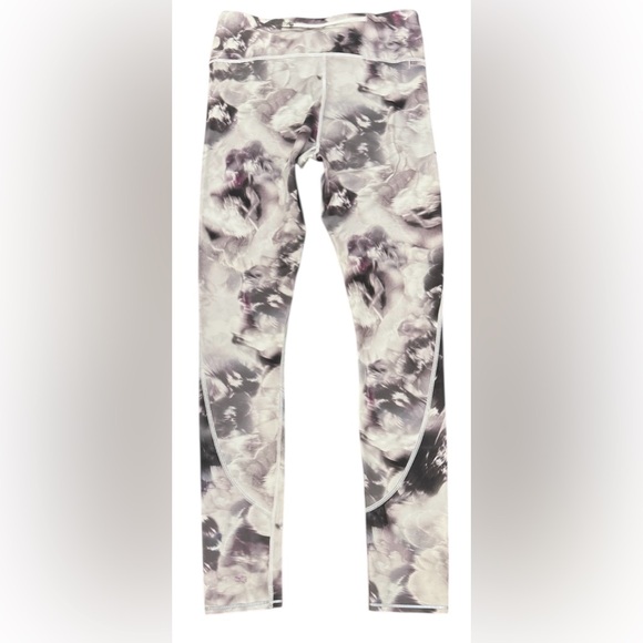 Athleta Floral Print Leggings - Black and Gray - Picture 4 of 9